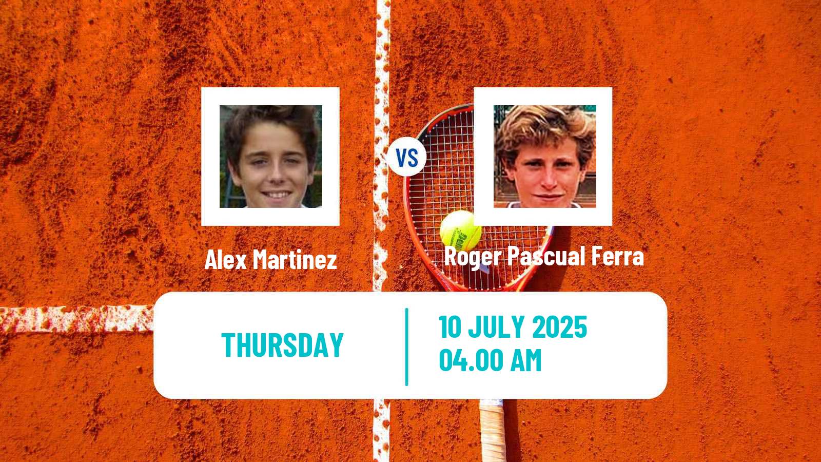 Tennis ITF M25 Roda De Bara Men Alex Martinez - Roger Pascual Ferra
