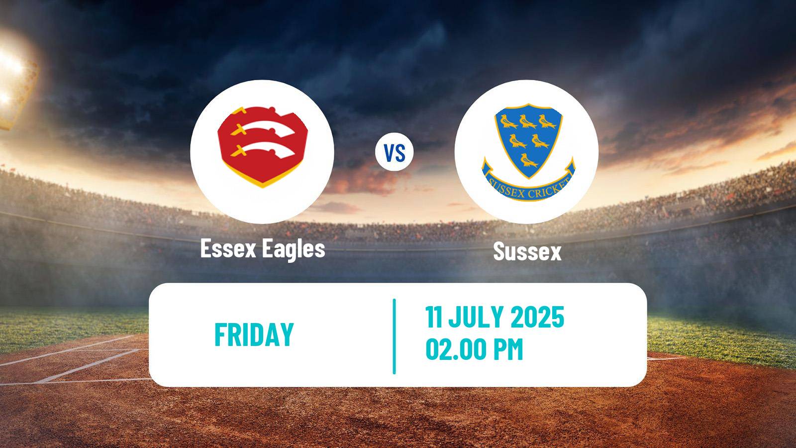 Cricket Vitality Blast Essex - Sussex