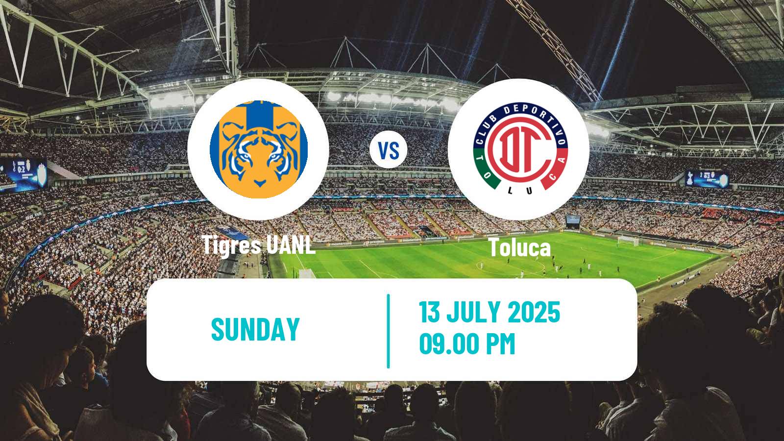 Soccer Mexican Liga MX Women Tigres UANL - Toluca