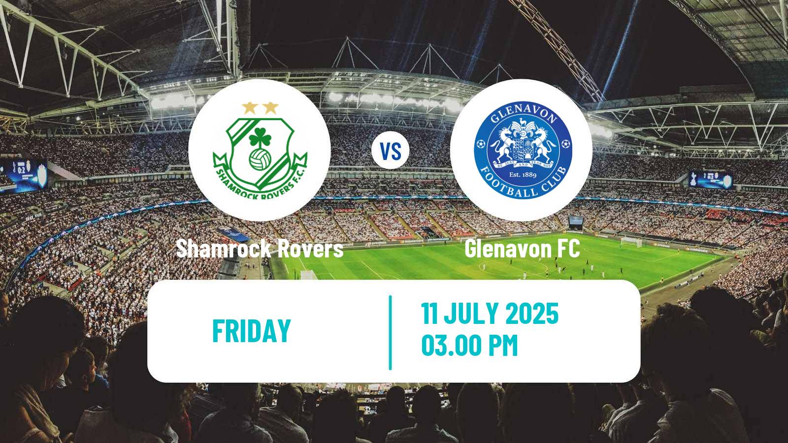 Football Club Friendly Shamrock Rovers - Glenavon