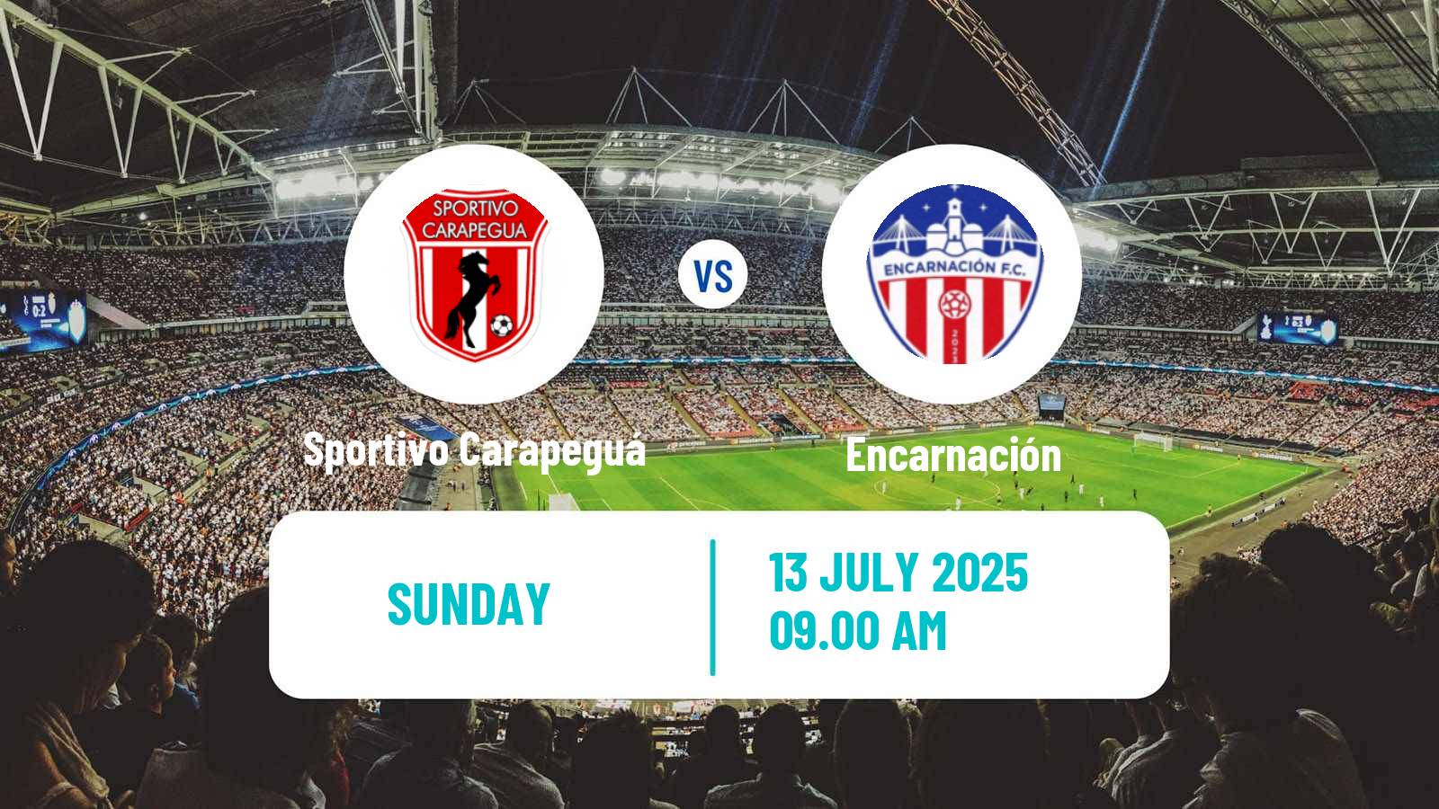 Soccer Paraguayan Division Intermedia Sportivo Carapeguá - Encarnación