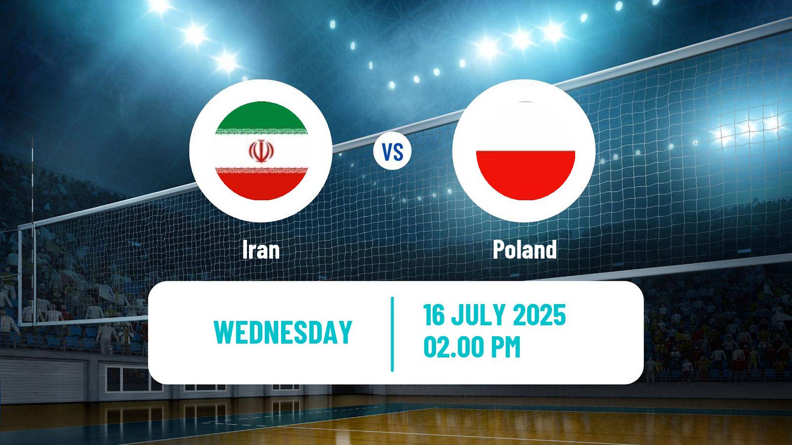 Volleyball Nations League Volleyball Iran - Poland
