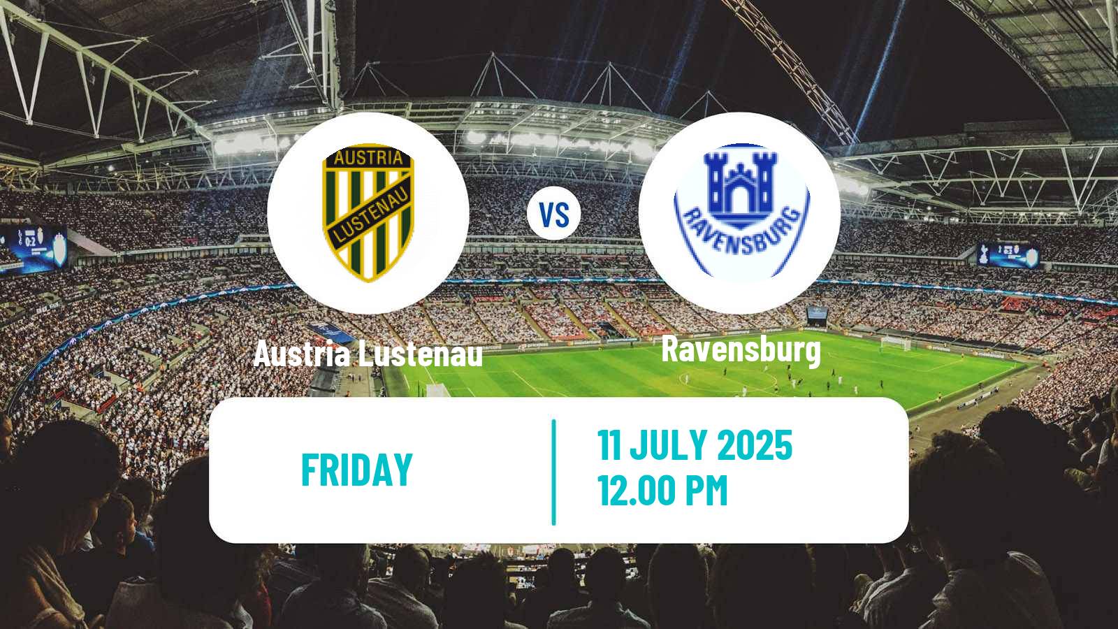 Soccer Club Friendly Austria Lustenau - Ravensburg