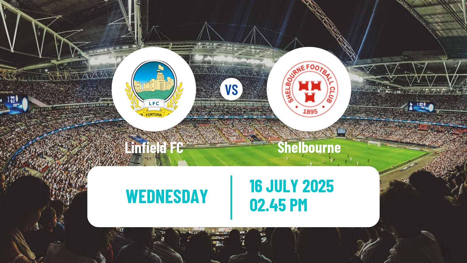 Football UEFA Champions League Linfield - Shelbourne