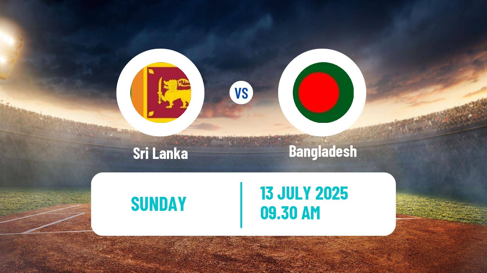 Cricket Twenty20 International Sri Lanka - Bangladesh