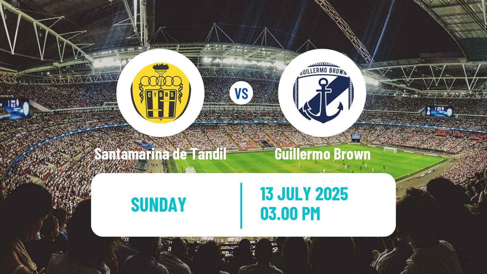 Soccer Argentinian Torneo Federal Santamarina de Tandil - Guillermo Brown