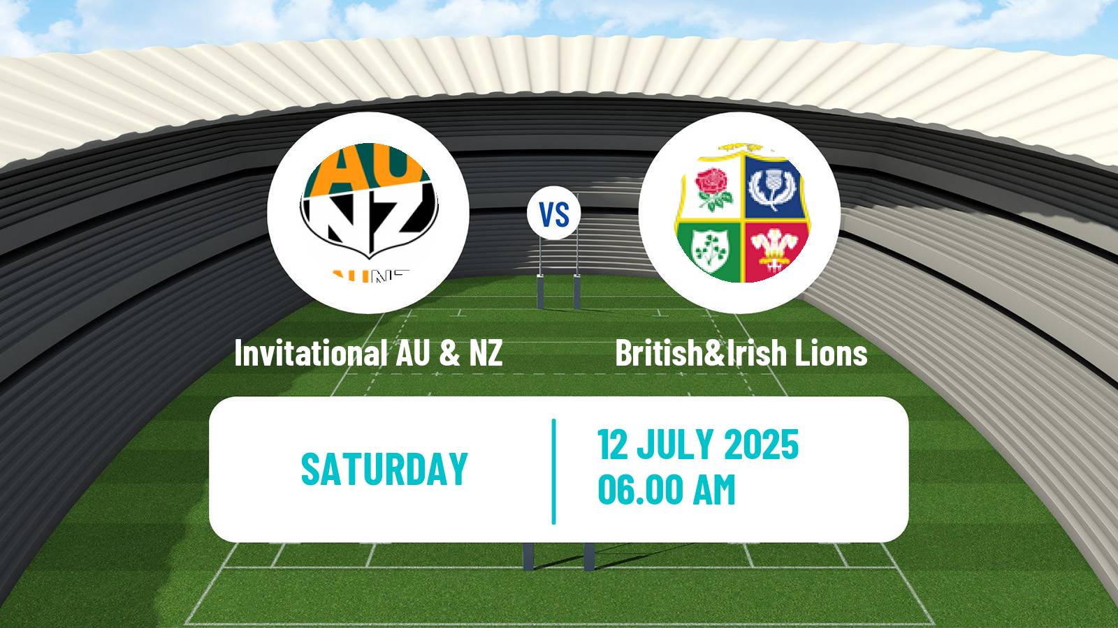 Rugby union Lions Tour Invitational AU & NZ - British&Irish Lions