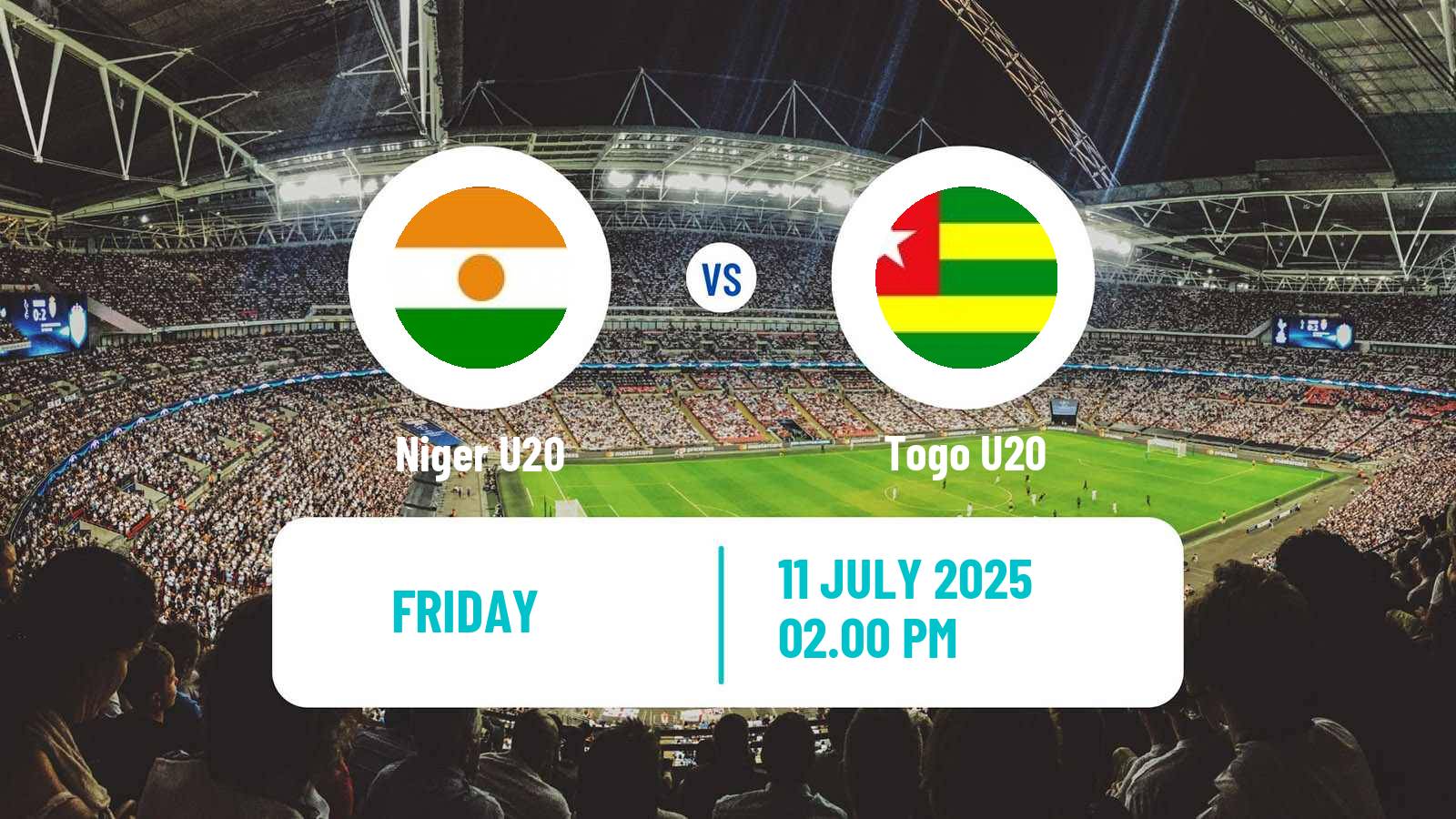 Football Friendly Niger U20 - Togo U20