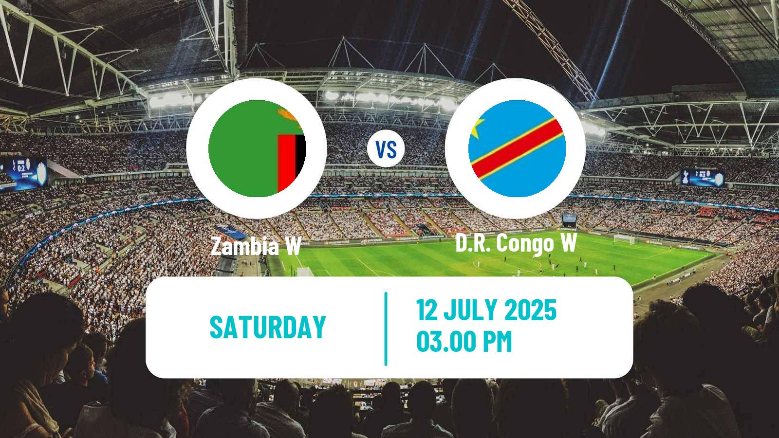 Football Africa Cup of Nations Women Zambia W - D.R. Congo W