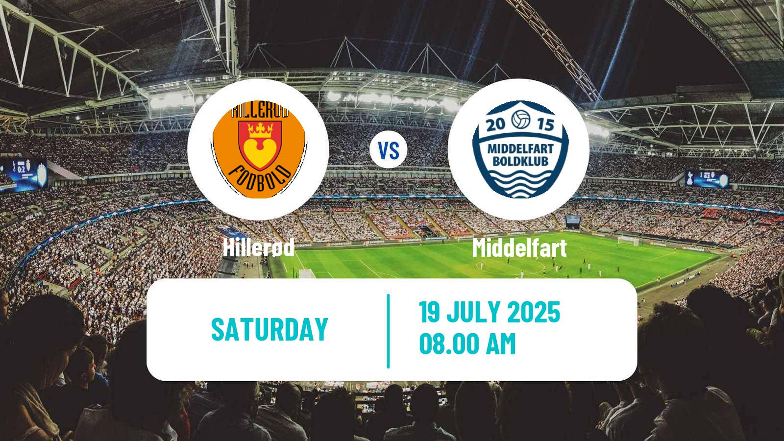 Soccer Danish 1 Division Hillerød - Middelfart