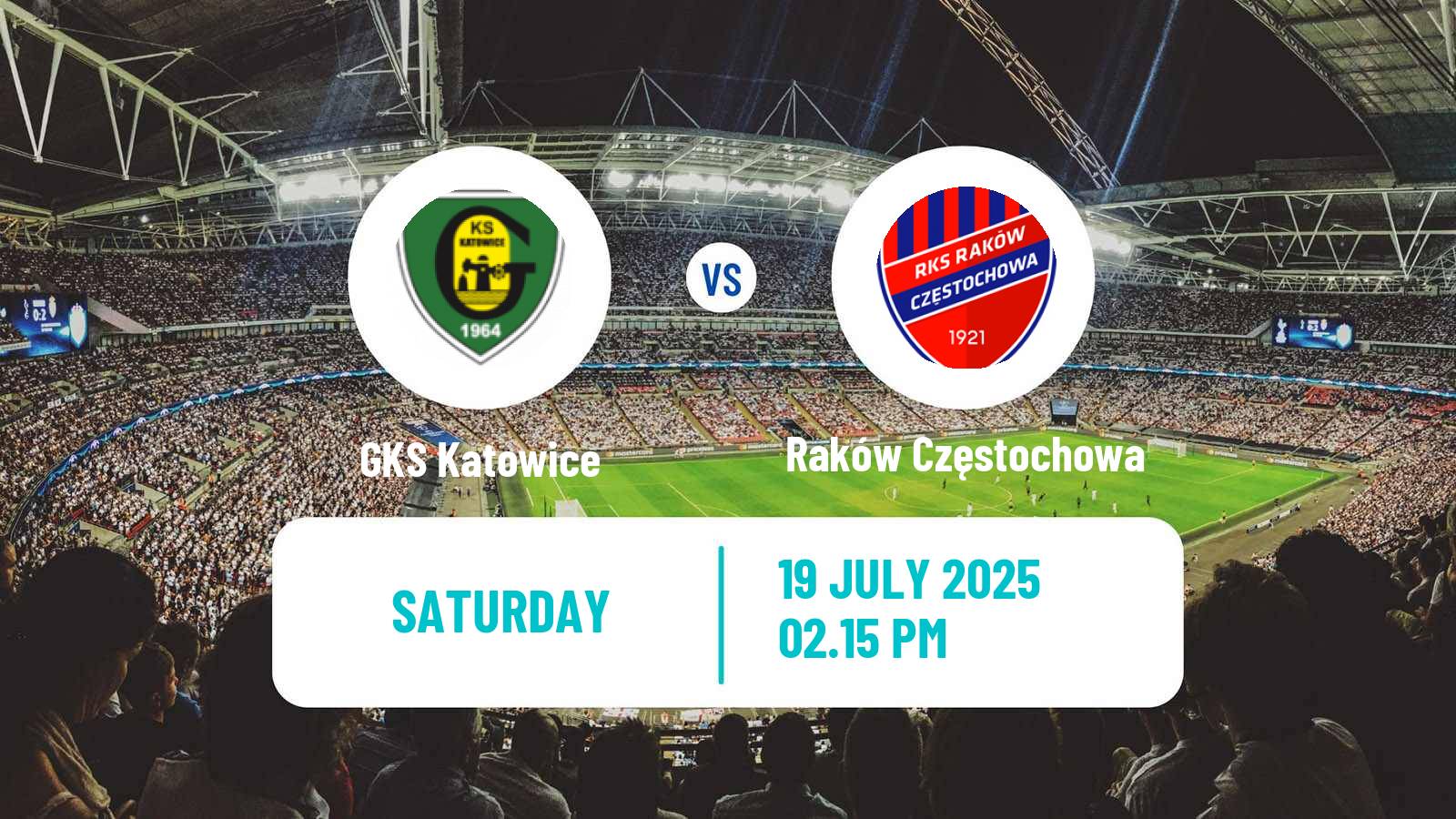 Soccer Polish Ekstraklasa GKS Katowice - Raków Częstochowa