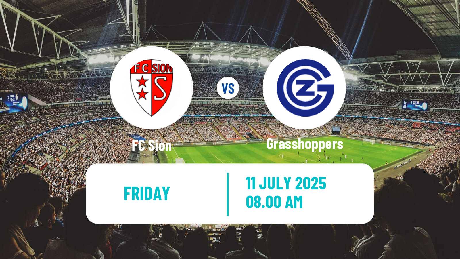 Football Club Friendly Sion - Grasshoppers