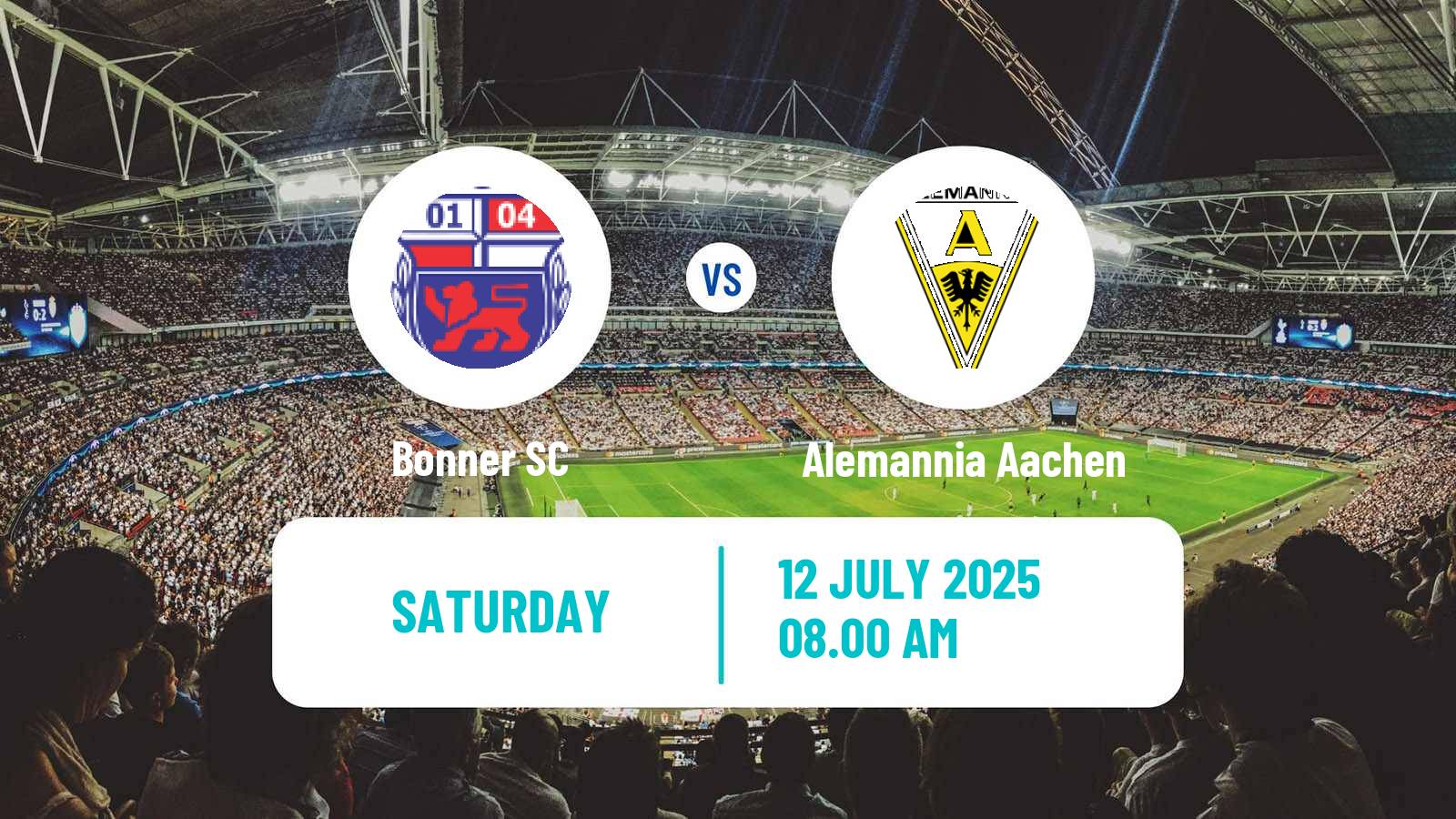 Soccer Club Friendly Bonner - Alemannia Aachen