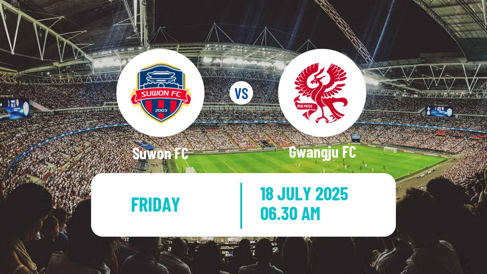 Football South Korean K-League 1 Suwon - Gwangju