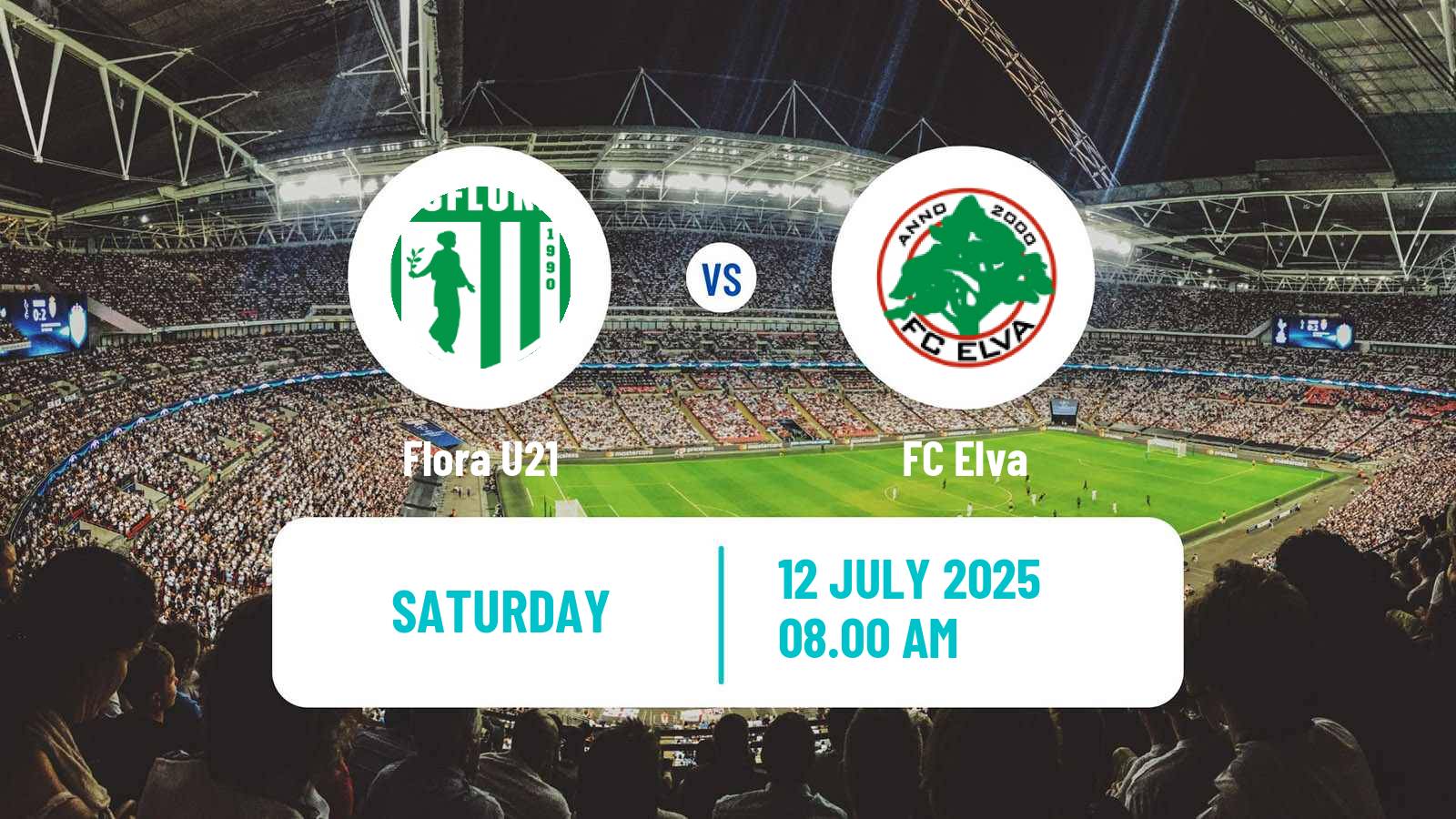 Soccer Estonian Esiliiga Flora U21 - Elva