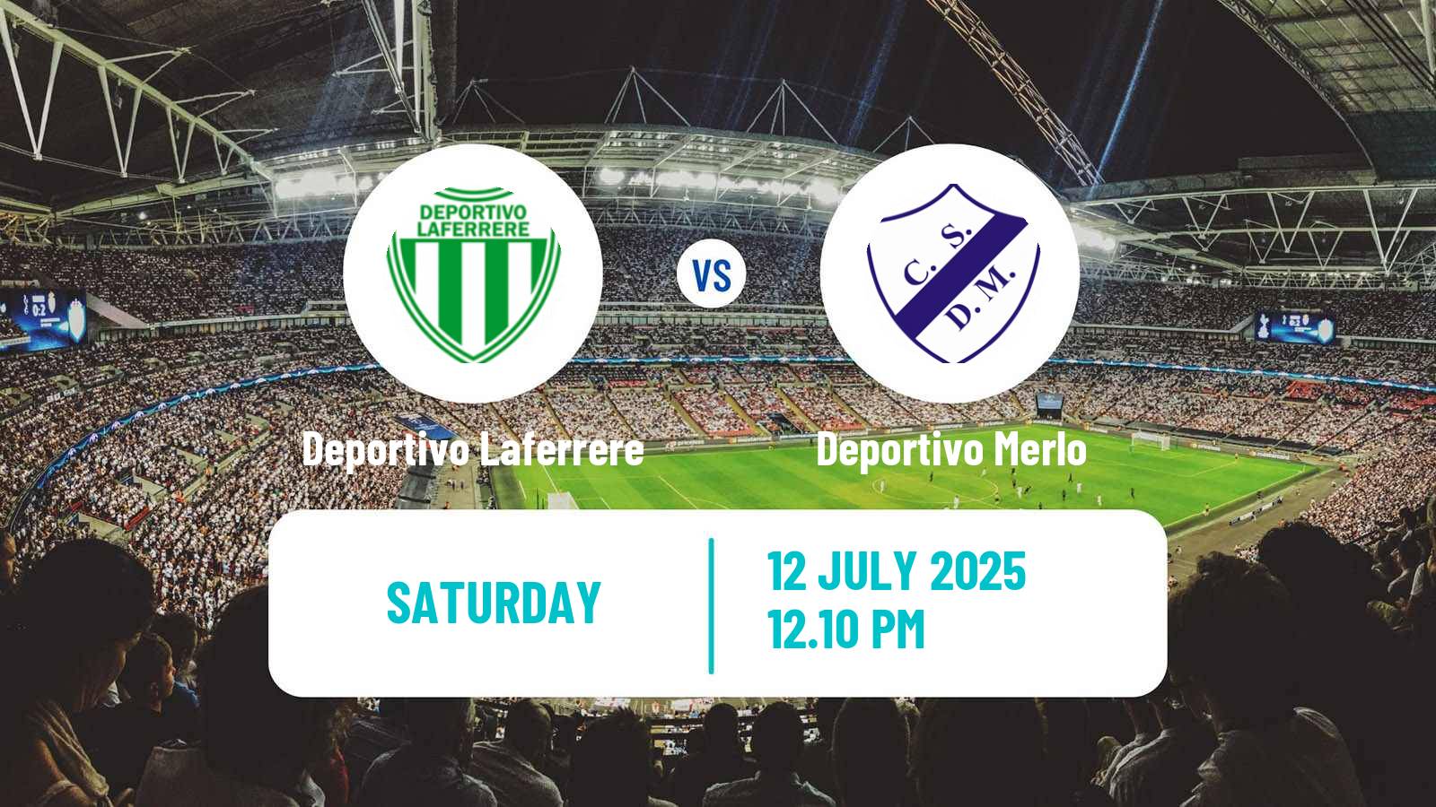 Soccer Argentinian Primera B Deportivo Laferrere - Deportivo Merlo