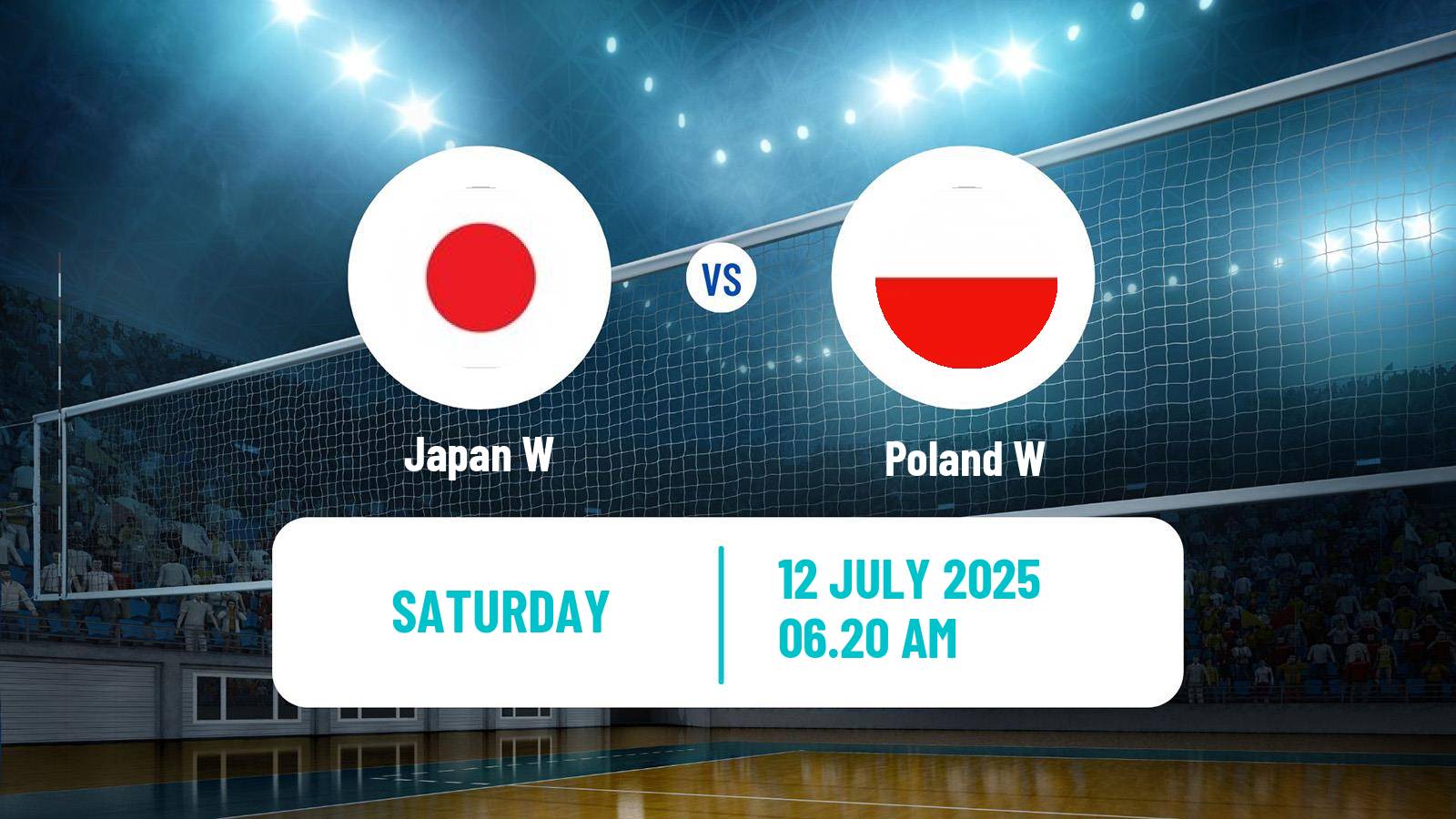 Volleyball Nations League Volleyball Women Japan W - Poland W
