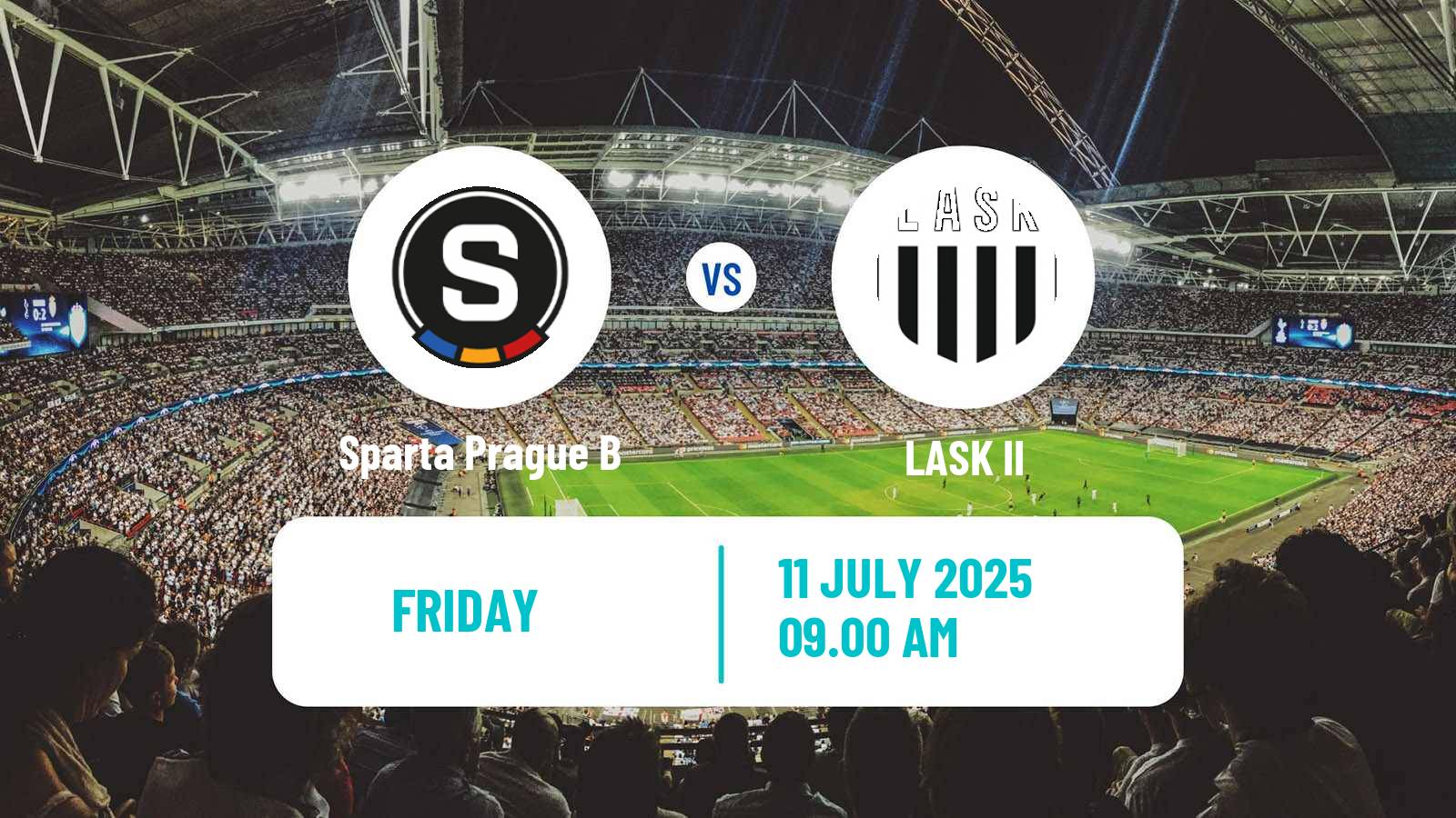 Football Club Friendly Sparta Prague B - LASK II