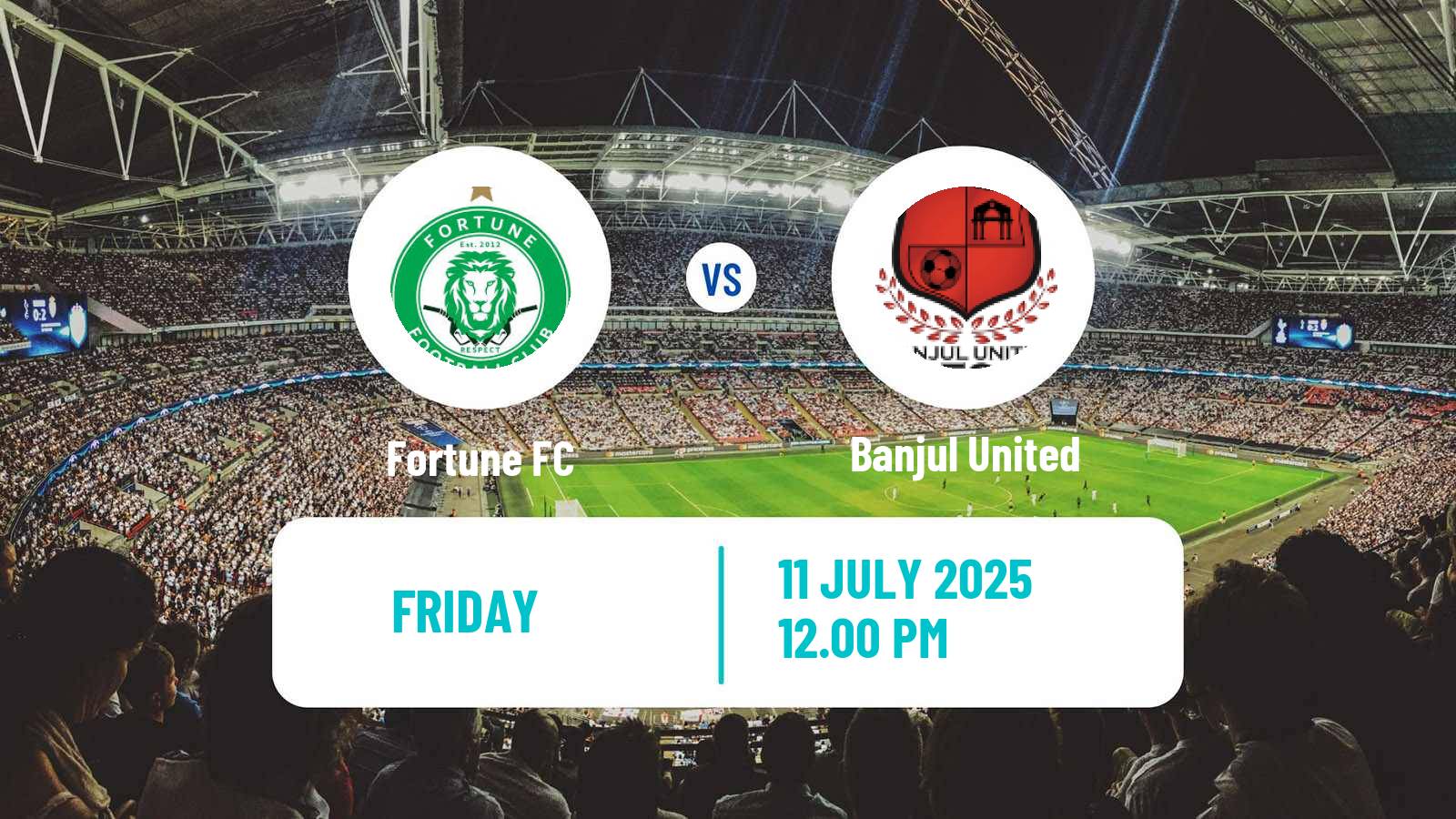 Soccer Gambian GFA League Fortune - Banjul United
