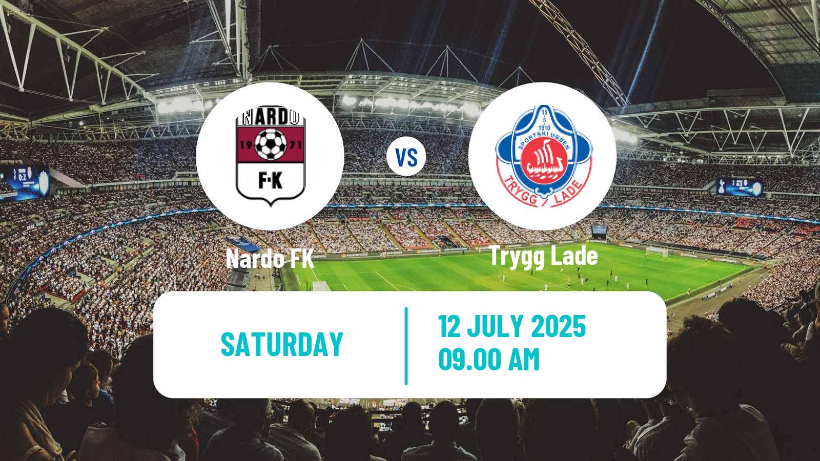 Football Norwegian Division 3 - Group 2 Nardo - Trygg Lade