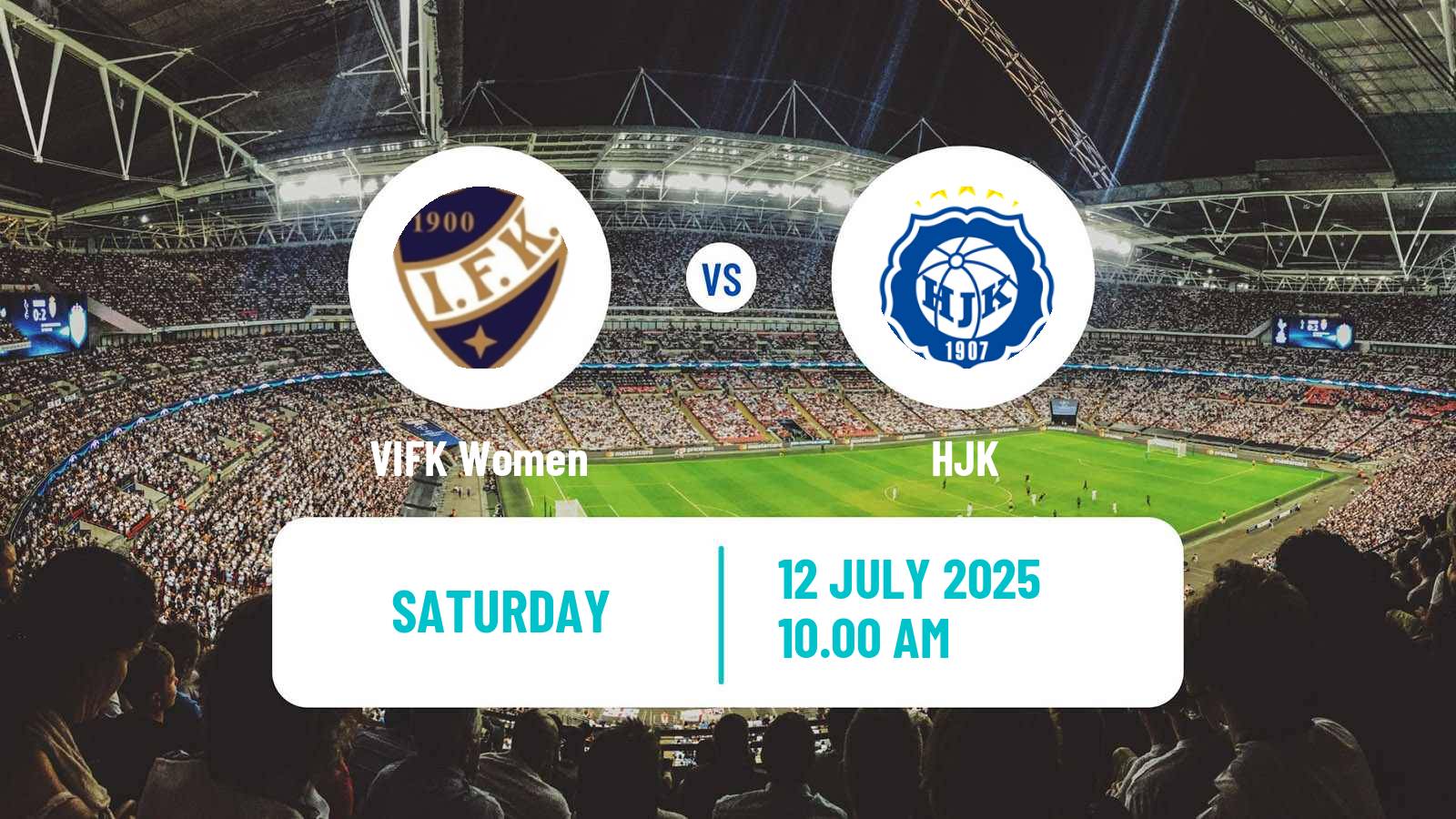 Football Finnish Kansallinen Liiga Women VIFK - HJK