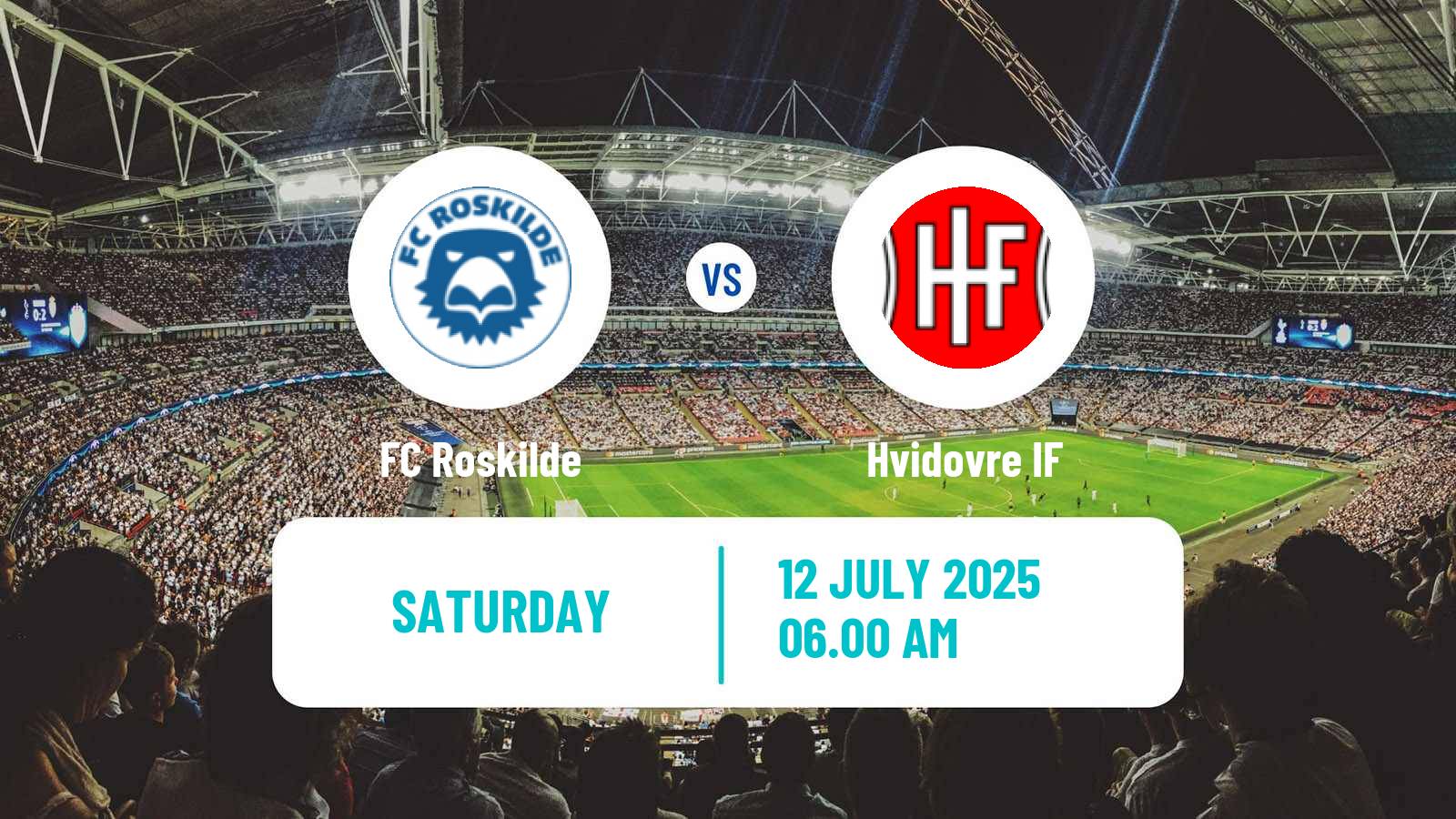 Soccer Club Friendly Roskilde - Hvidovre