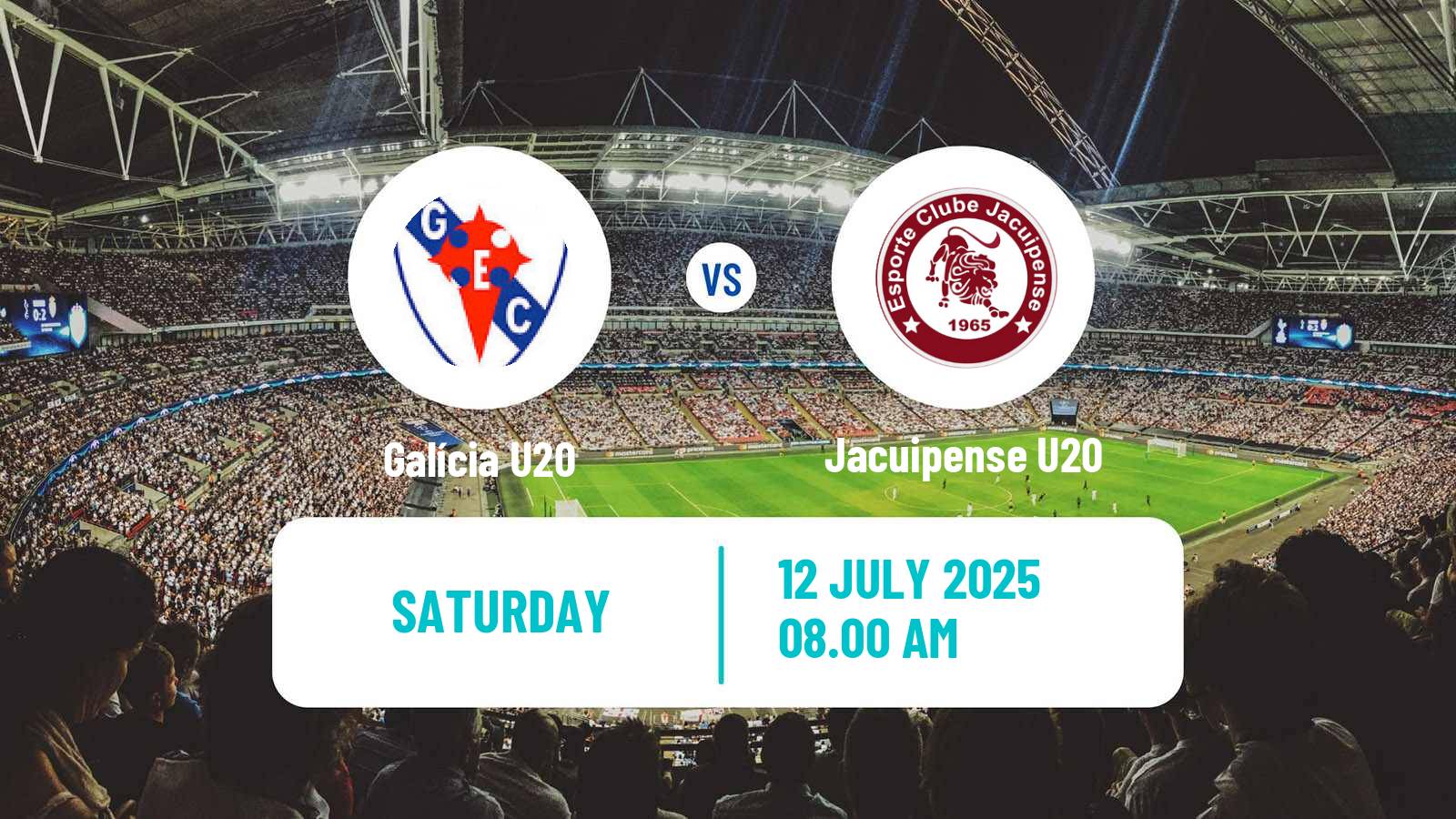 Football Brazilian Baiano U20 Galícia U20 - Jacuipense U20