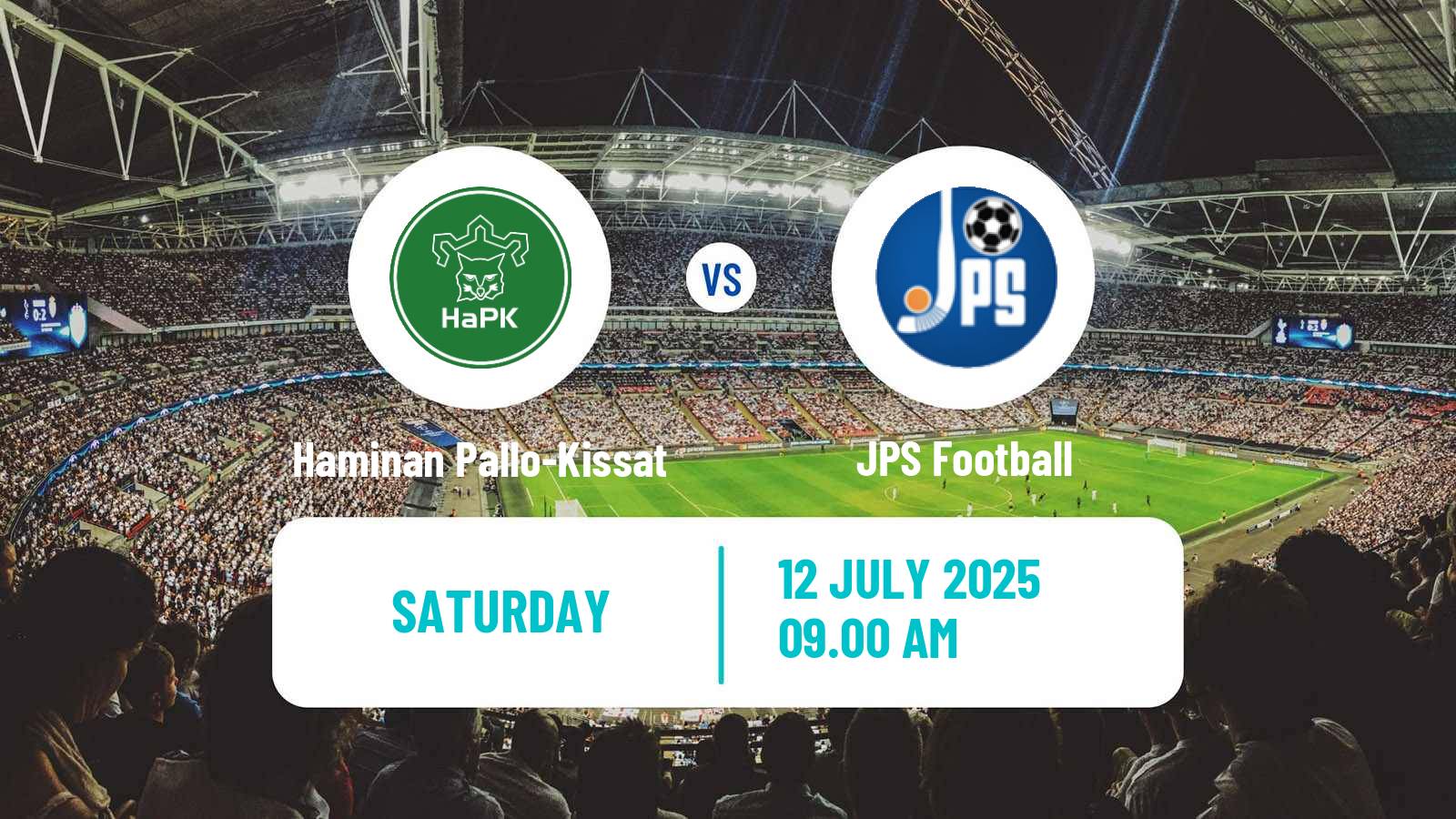 Soccer Finnish Kakkonen Group A Haminan Pallo-Kissat - JPS