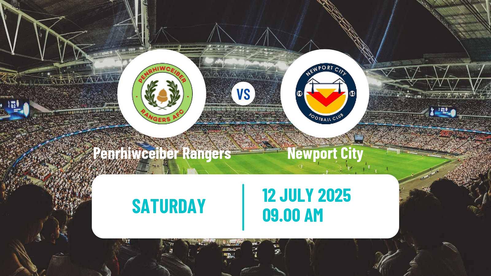 Soccer Club Friendly Penrhiwceiber Rangers - Newport City