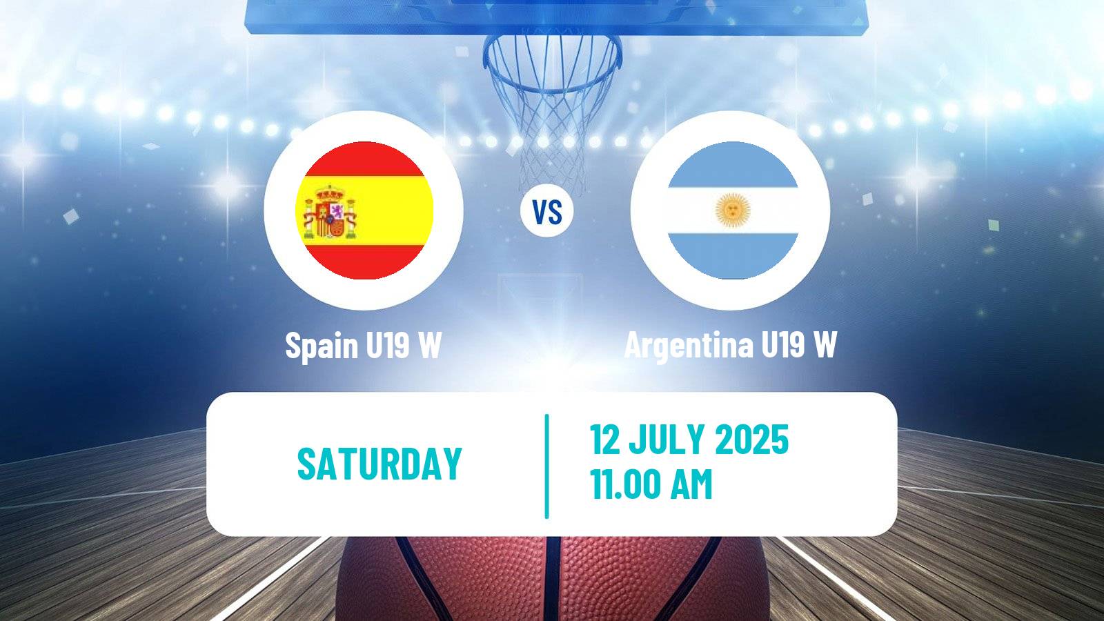 Basketball World Championship U19 Basketball Women Spain U19 W - Argentina U19 W