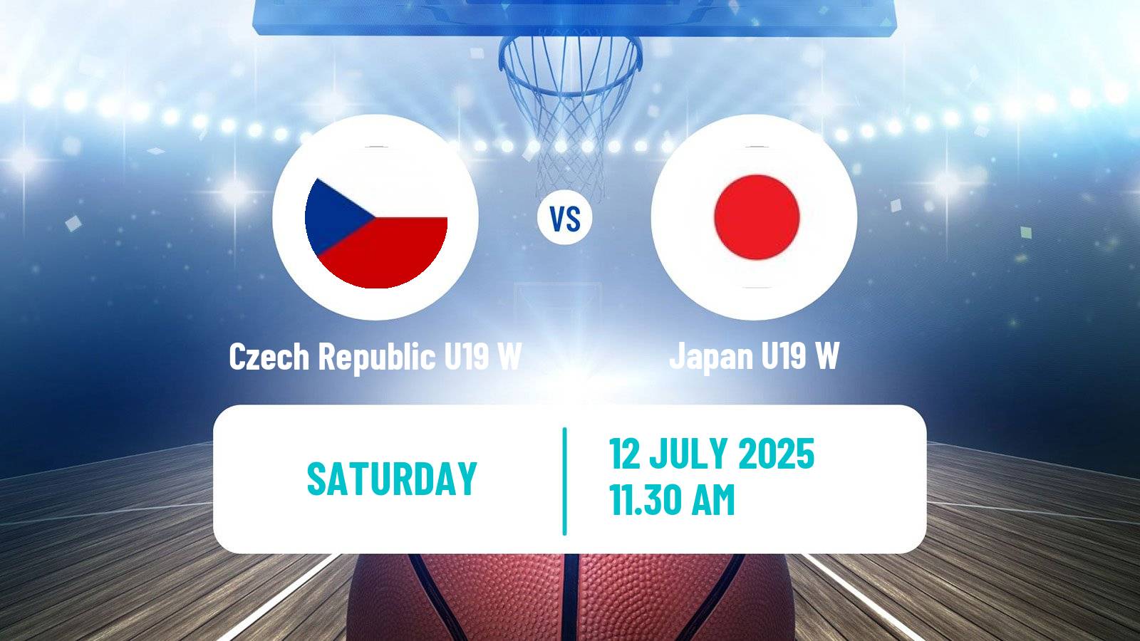 Basketball World Championship U19 Basketball Women Czech Republic U19 W - Japan U19 W
