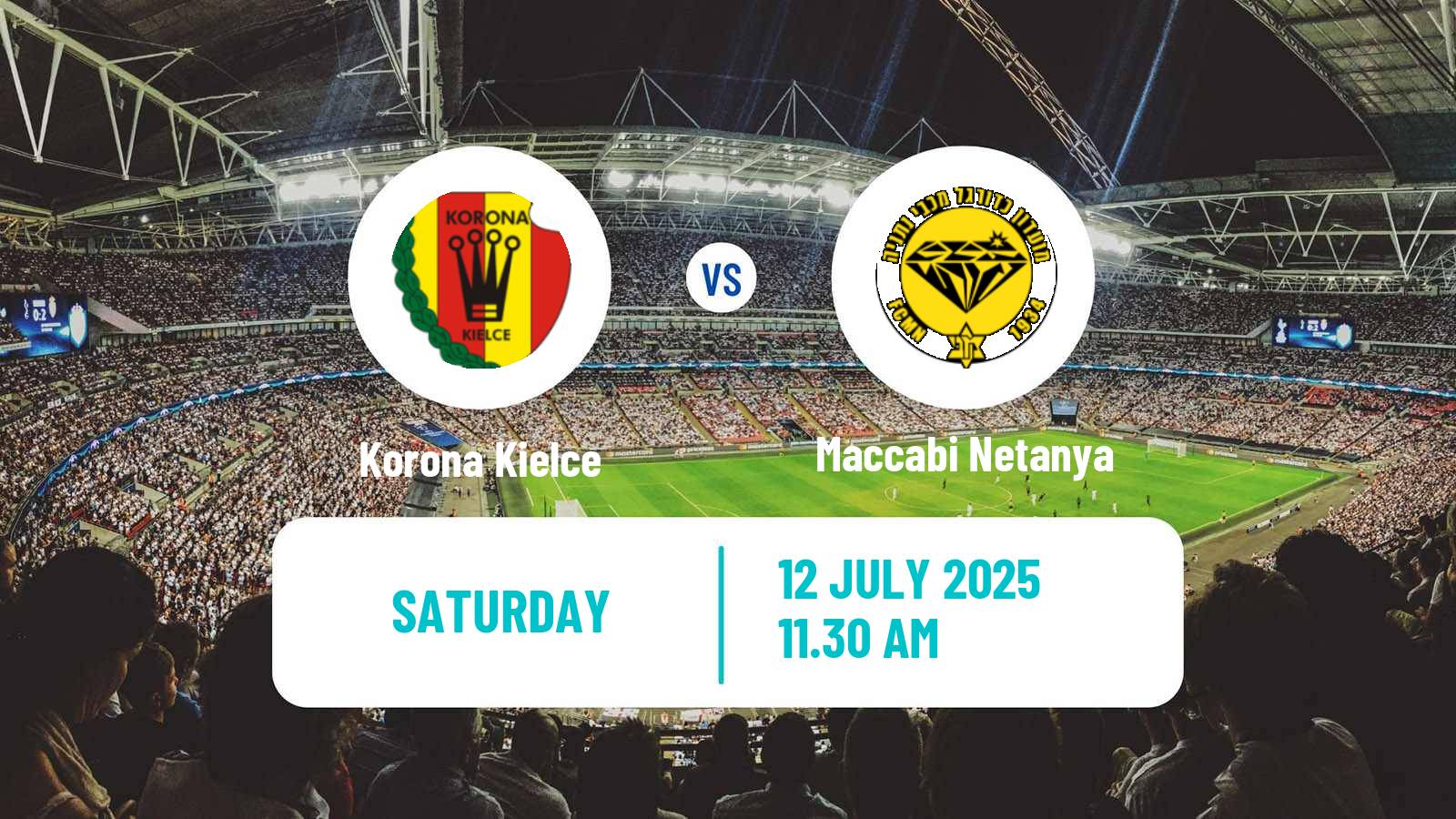 Football Club Friendly Korona Kielce - Maccabi Netanya