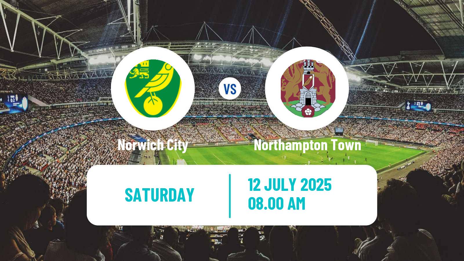 Soccer Club Friendly Norwich City - Northampton Town