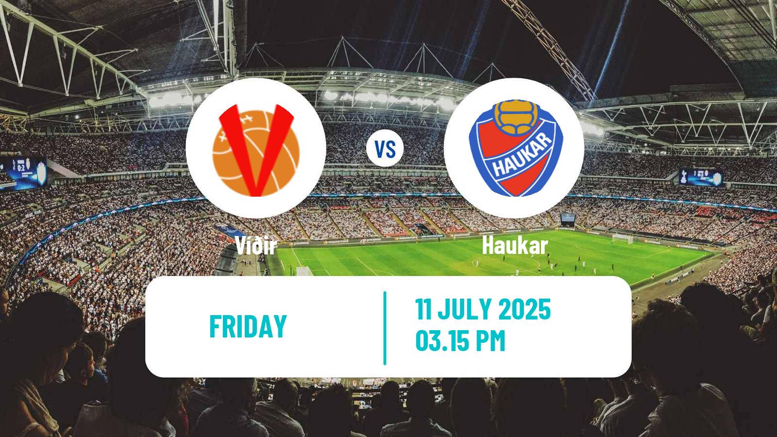 Football Icelandic Division 2 Víðir - Haukar