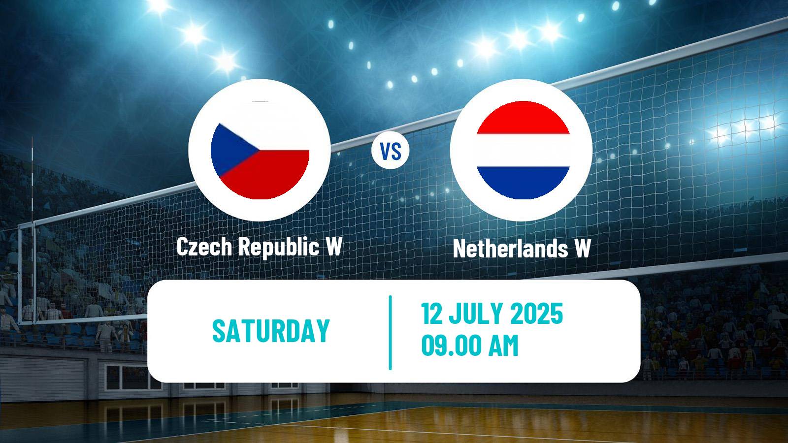 Volleyball Nations League Volleyball Women Czech Republic W - Netherlands W
