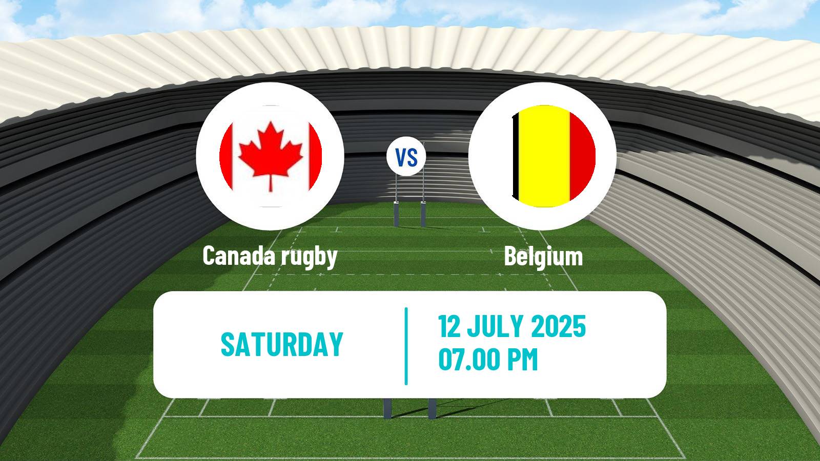 Rugby union Friendly International Rugby Union Canada - Belgium