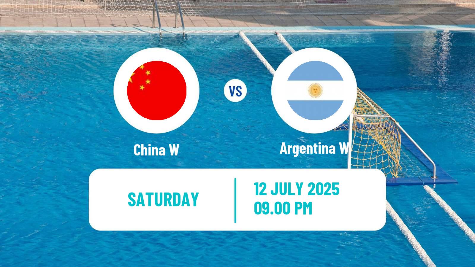 Water polo World Championship Water Polo Women China W - Argentina W