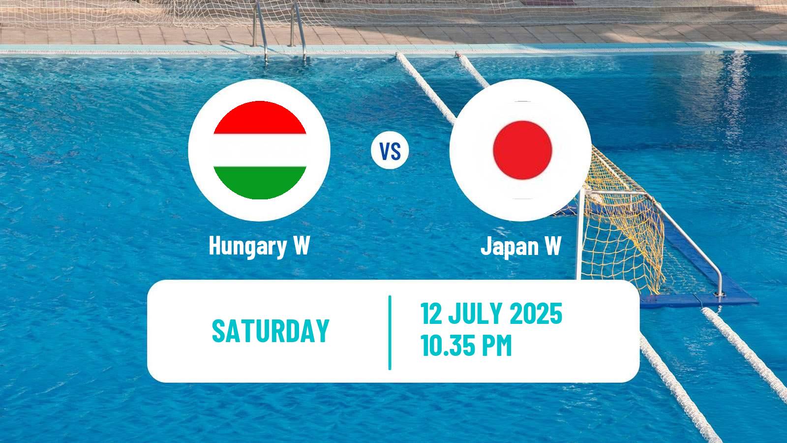 Water polo World Championship Water Polo Women Hungary W - Japan W