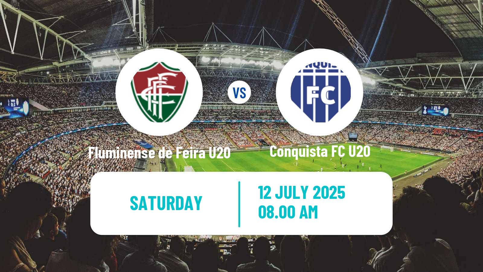 Football Brazilian Baiano U20 Fluminense de Feira U20 - Conquista FC U20