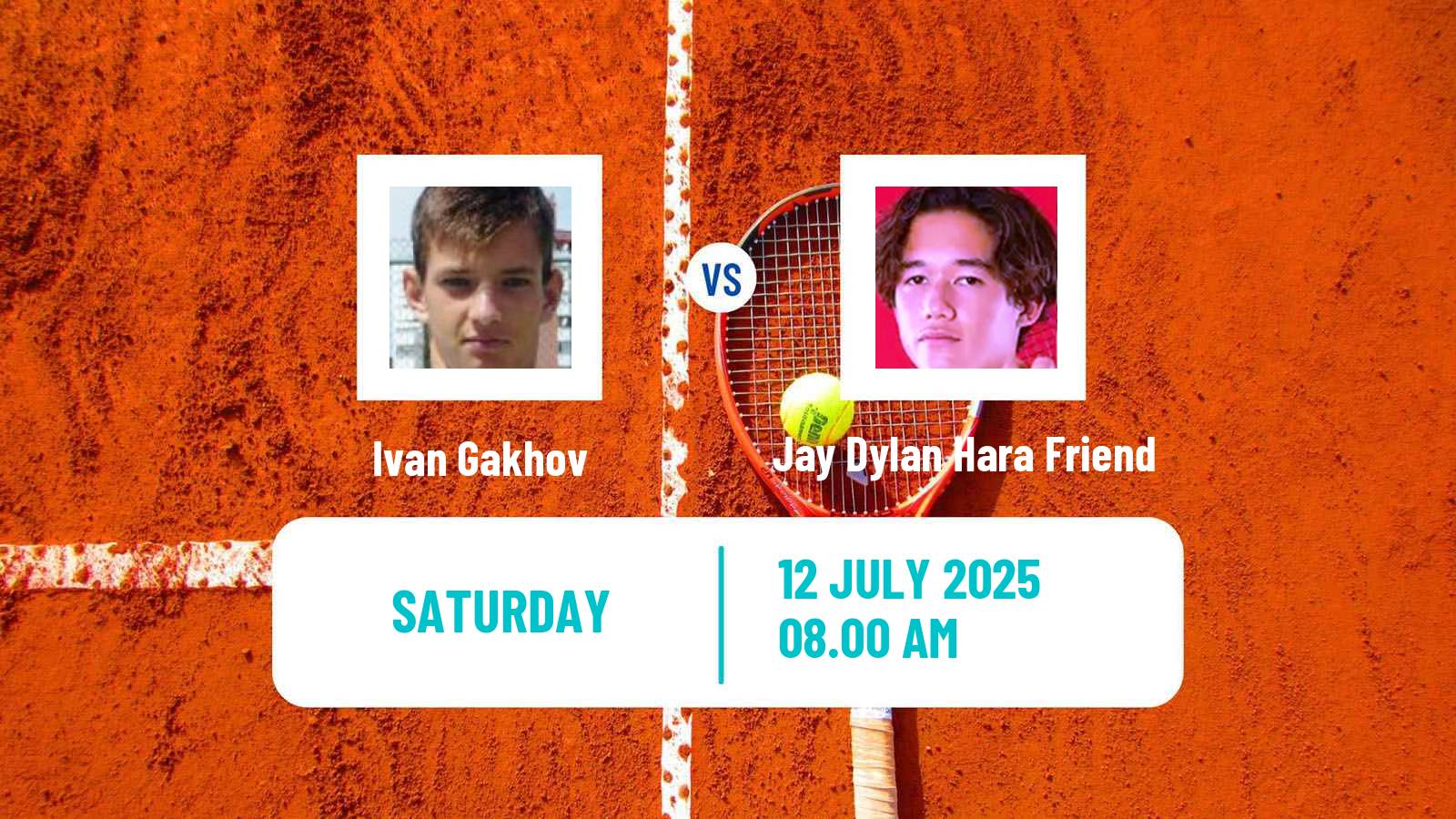 Tennis ITF M25 The Hague Men Ivan Gakhov - Jay Dylan Hara Friend