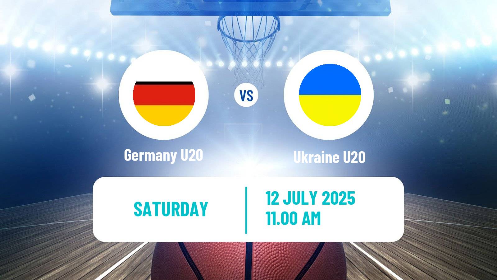 Basketball EuroBasket U20 Germany U20 - Ukraine U20
