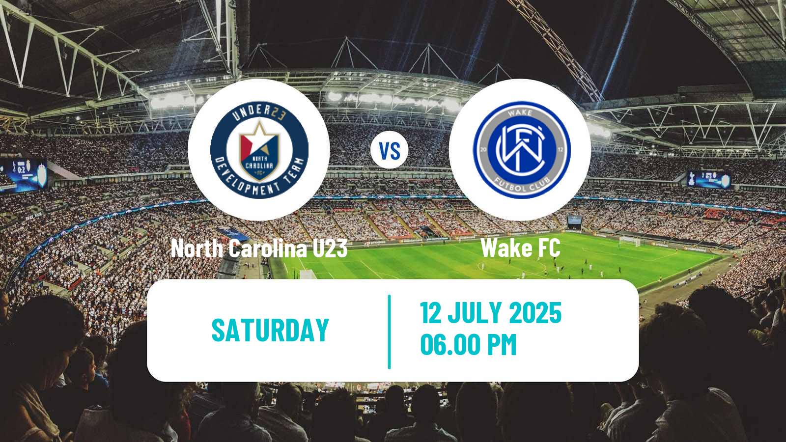 Football USL League Two North Carolina U23 - Wake FC