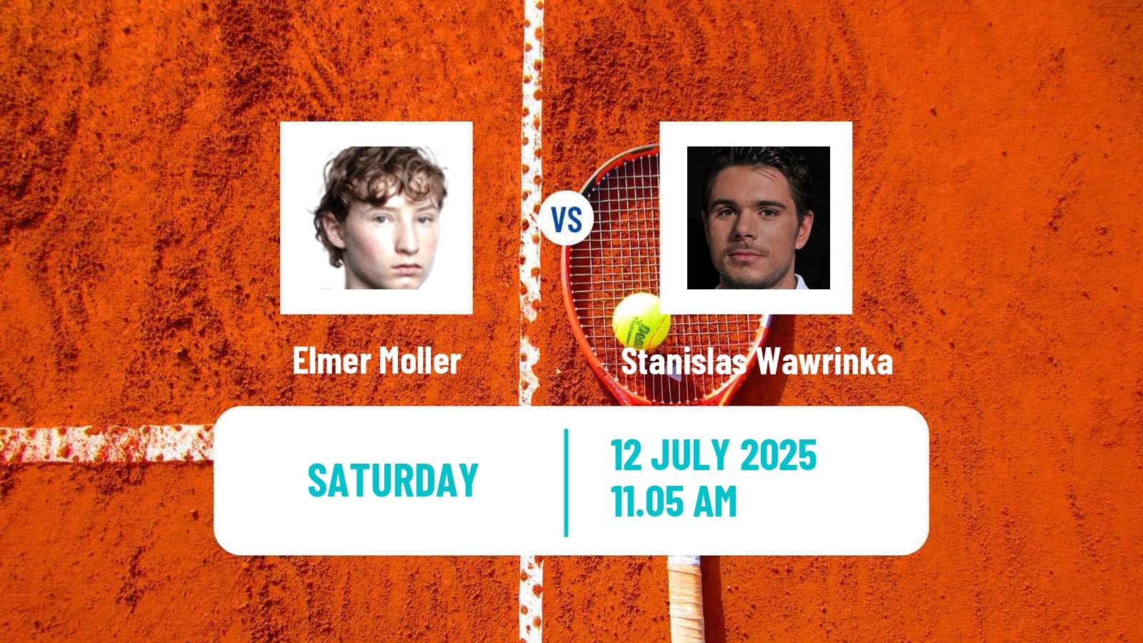 Tennis Iasi Challenger Men Elmer Moller - Stanislas Wawrinka