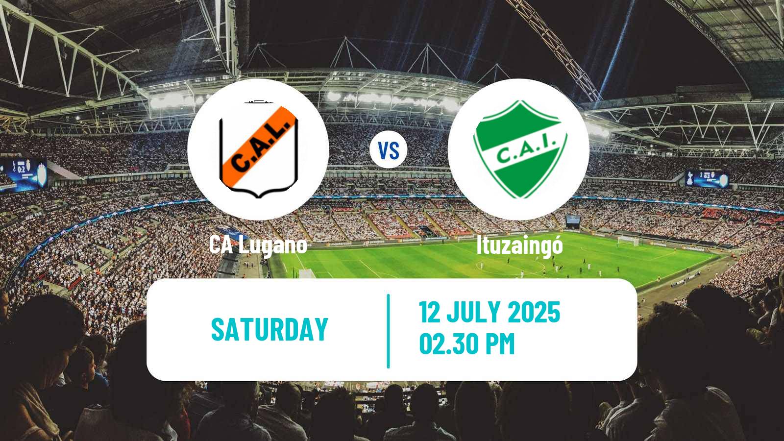 Soccer Argentinian Primera C Lugano - Ituzaingó