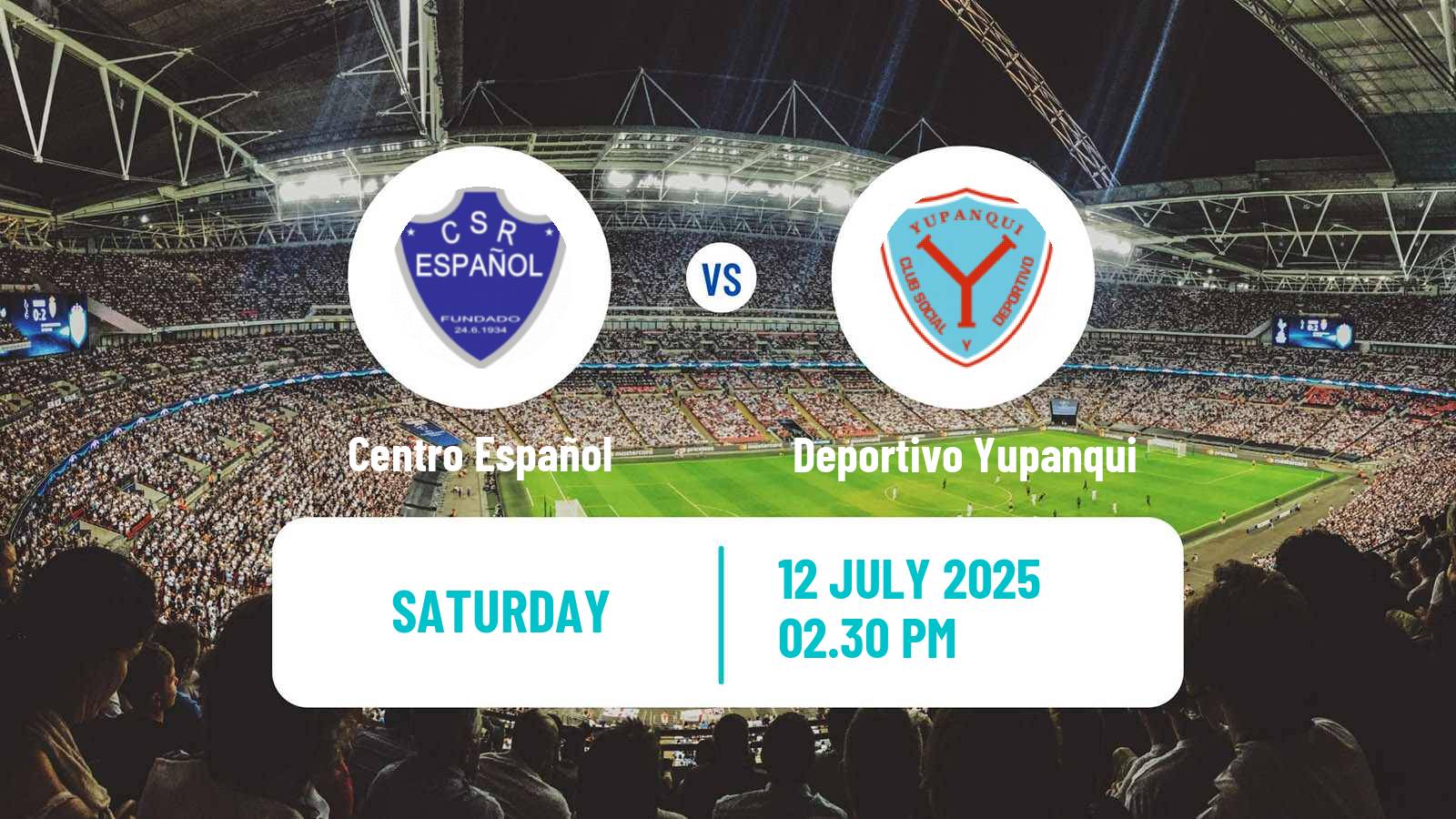 Football Argentinian Primera C Centro Español - Deportivo Yupanqui