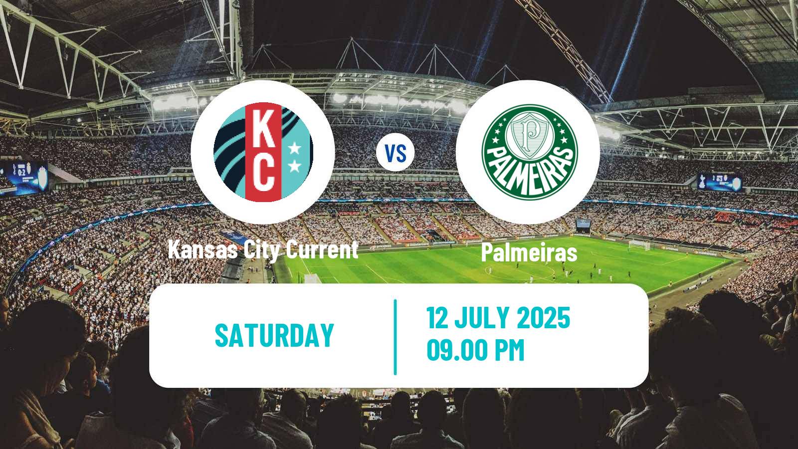 Football Club Friendly Women Kansas City Current - Palmeiras