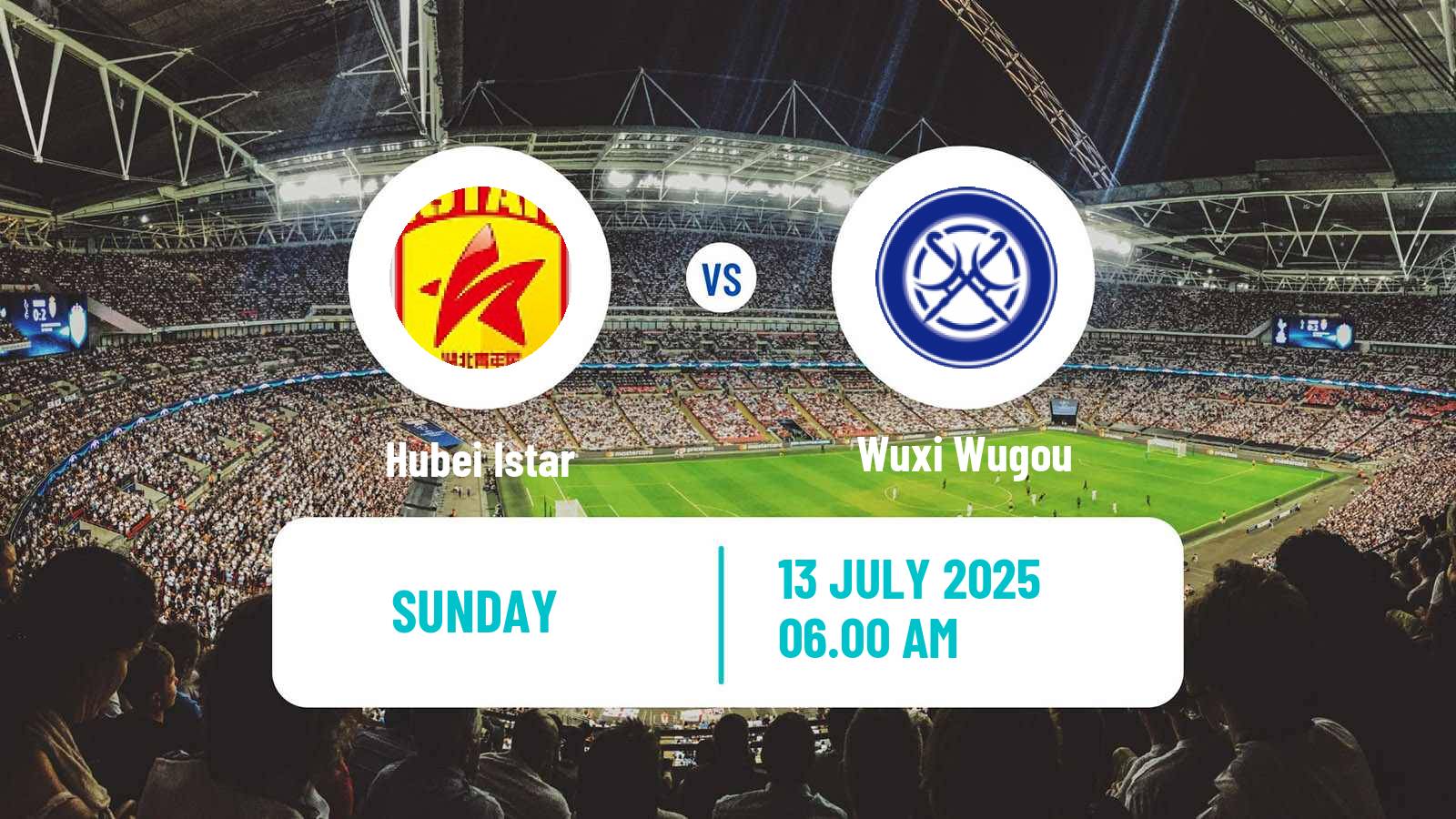 Football Chinese Yi League Hubei Istar - Wuxi Wugou