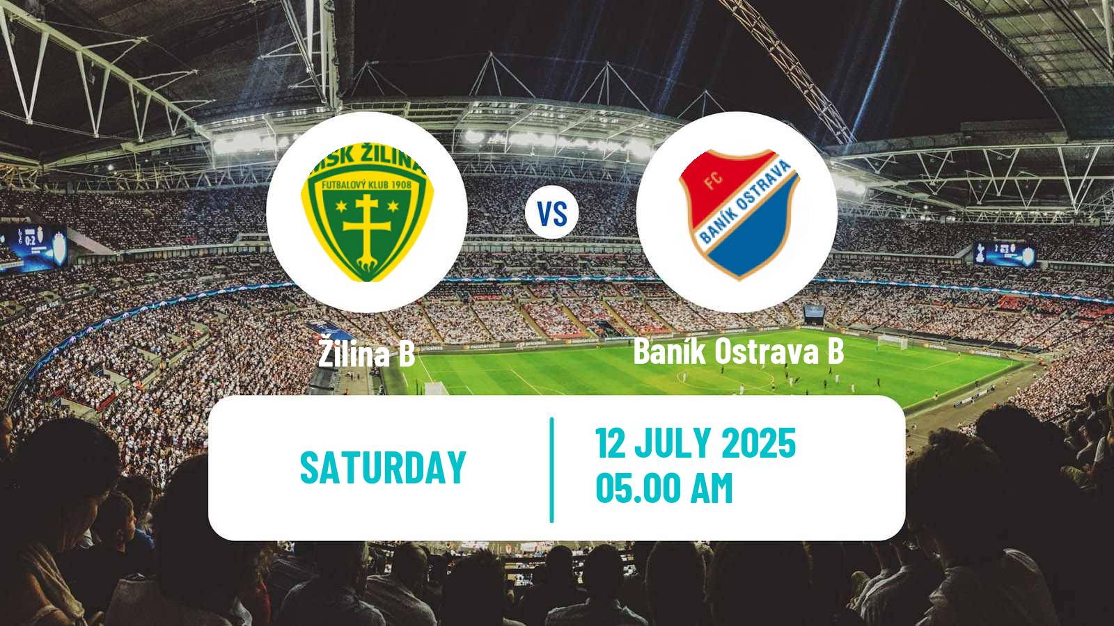 Football Club Friendly Žilina B - Baník Ostrava B