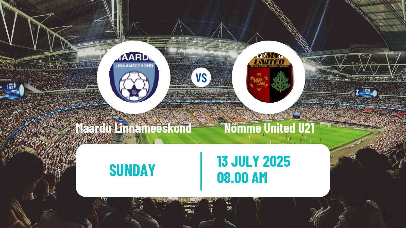Football Estonian Esiliiga B Maardu Linnameeskond - Nõmme United U21