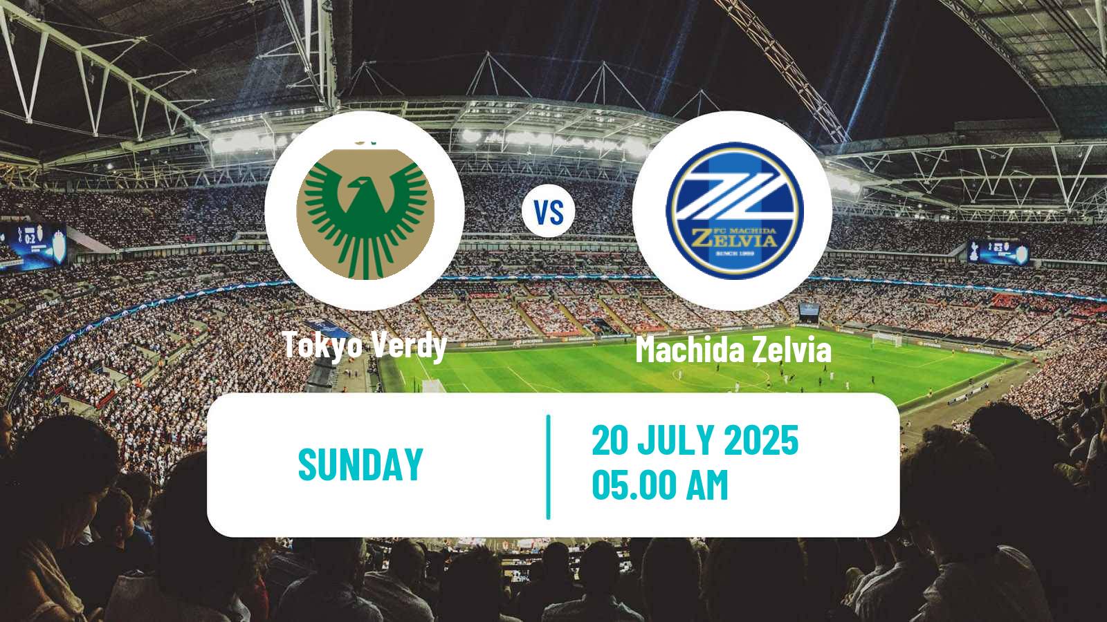 Soccer Japan J1 League Tokyo Verdy - Machida Zelvia